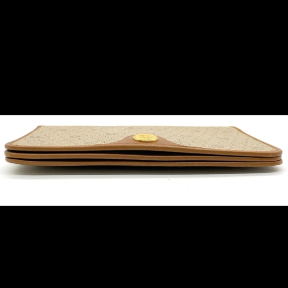 Dior HoneyComb Brown W/ Gold Harware Clutch W/ Chain Bag (EUC)✨️🖤✨️ - Picture 3 of 7